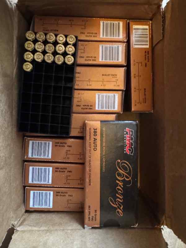 380 Auto ammo (436 rounds)