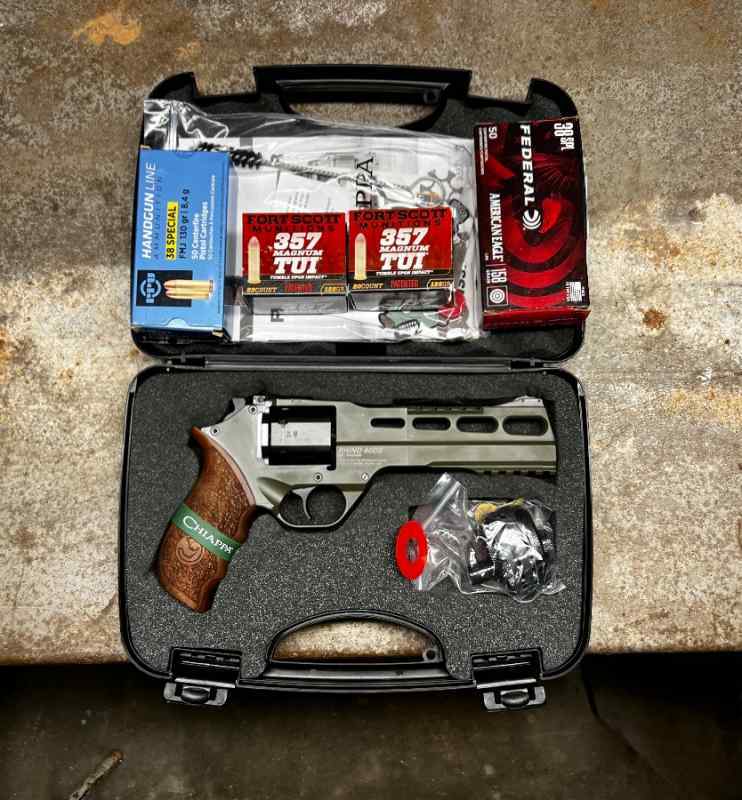Chiappa Rhino 60DS OD green 357mag - Cape Coral